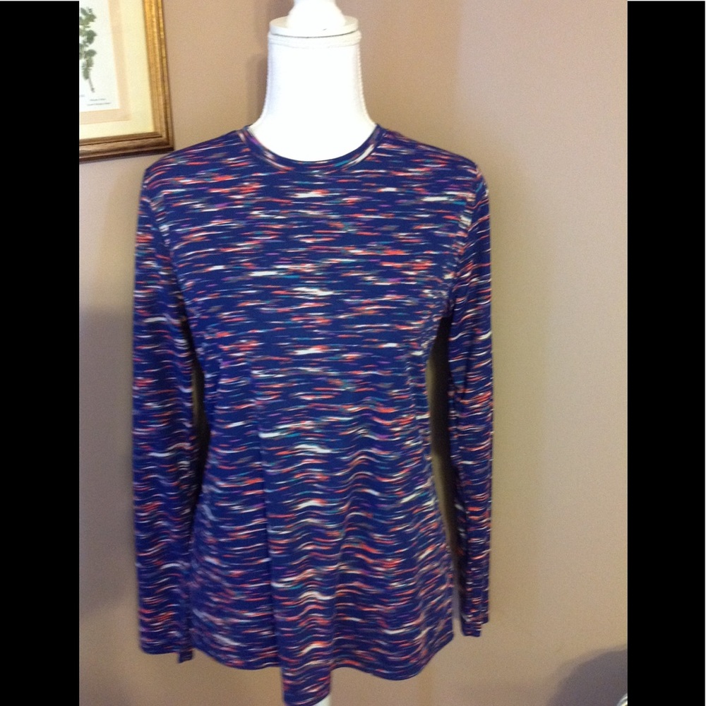 🔴 3 for 15🔴 Be Inspired athletic long sleeve top purple and blue S.